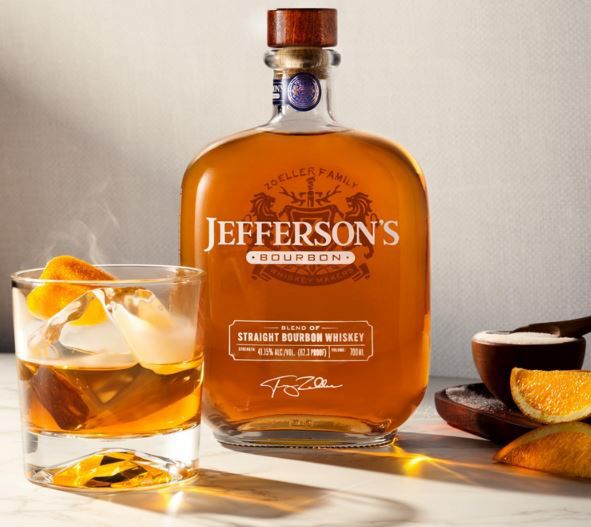 Jeffersons Straight Bourbon Whiskey, 0,7L, 41,15% für 25,49€ (statt 30€)