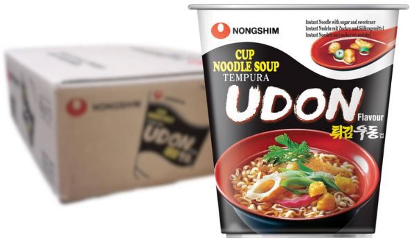 🍜 12er Pack Nong Shim Instantnudeln Udon ab 16,19€ (statt 24€)