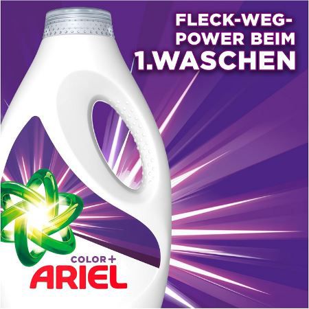 Ariel Color+ Flüssigwaschmittel, 100 WL ab 18,52€ (statt 25€)