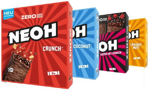 12er Pack NEOH Zero Zucker Low Carb Protein Crunch Riegel Mix für 17€ (statt 22€)