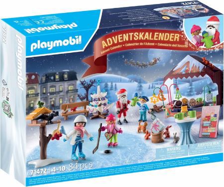 Playmobil 71472 Ausflug auf den Weihnachtsmarkt Adventskalender für 19,99€ (statt 24€)