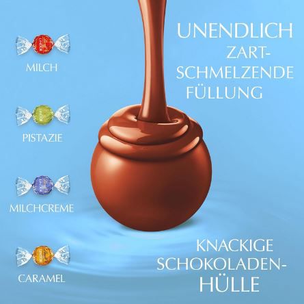 🍬 1Kg Lindt Lindor Kugeln Vollmilch Mischung, ca. 80 Kugeln ab 20,80€ (statt 30€)