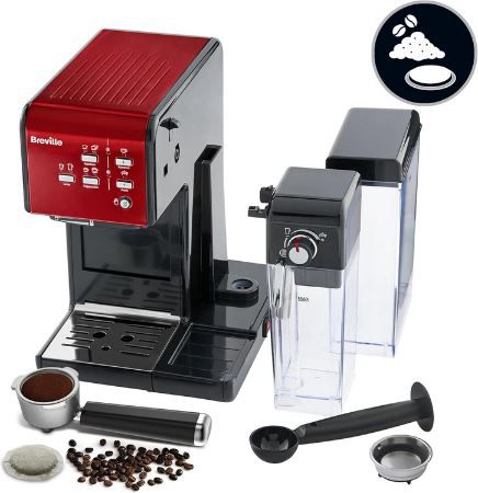 Breville Prima Latte II Espresso, Latte  & Cappuccino Maschine für 159,99€ (statt 201€)