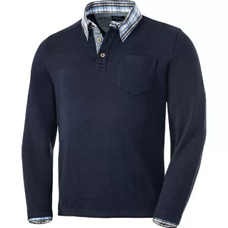 Henson & Henson Pullover mit Hemdkragen in 3 Farben für je 36,49€ (statt 50€)