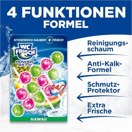 WC Frisch Kraft Aktiv Duftspüler Hawaii, 150g ab 3€ (statt 5€)