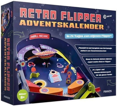 Franzis Retro Flipper Adventskalender für 19€ (statt 28€)