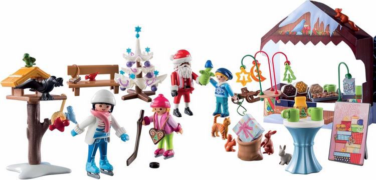 Playmobil 71472 Ausflug auf den Weihnachtsmarkt Adventskalender für 19,99€ (statt 24€)