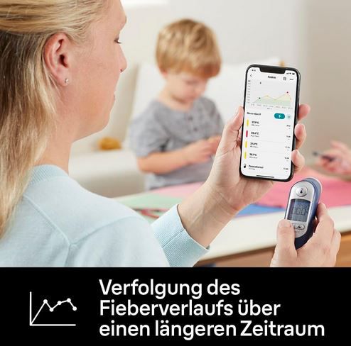 Braun ThermoScan 7+ connect Ohrthermometer mit App für 63,25€ (statt 72€)