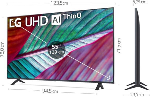 🔥 LG 55UR75006LK 55 4K UHD Fernseher für 399€ (statt 504€)