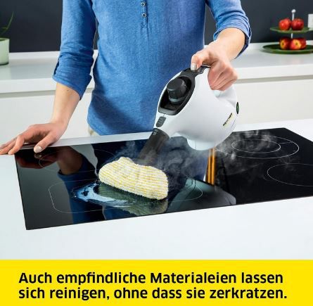 Kärcher SC 1 EasyFix Dampfreiniger mit Düsen & Mikrofaserbezug für 75,99€ (statt 85€)