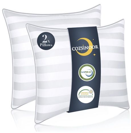 2x Cozsinoor Kopfkissen mit 1,4Kg Füllung, 80x80cm für 35,99€ (statt 60€)