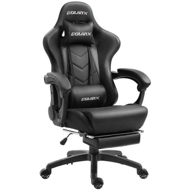 Dowinx Gaming Stuhl LS 6688 mit Lendenwirbelstütze für 94,95€ (statt 170€)