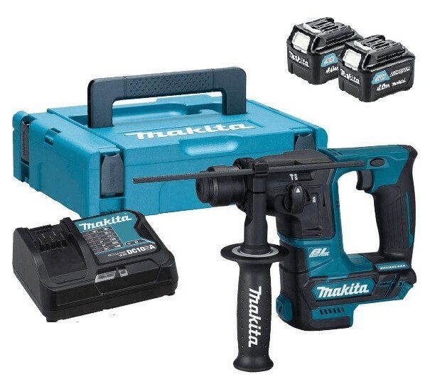 Makita HR166DSMJ Akku Bohrhammer 10,8V SDS plus + 2x 4Ah Akku & Ladegerät für 189,99€ (statt 269€)