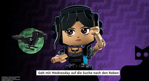 Gratis Halloween Rabenbauset in LEGO Stores