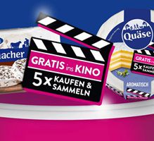 Gratis: Mit Quäse und Loose Hausmacher Kinogutschein erhalten