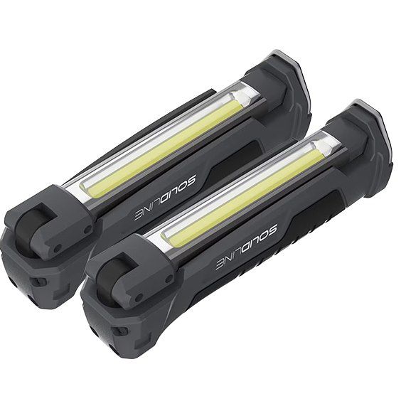 2x Solidline by Ledlenser SW2R Akku-Arbeitsleuchte für 25,90€ (statt 50€)