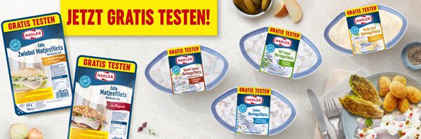 Fischprodukte von Nadler kostenlos ausprobieren