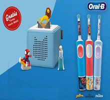 Geht noch! Beim Kauf einer Oral-B Kinderzahnbürste eine tonies Hörfigur gratis dazu