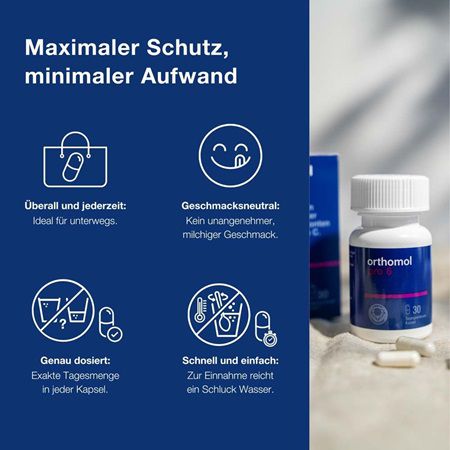 Produktprobe von Orthomol Pro 6 gratis anfordern