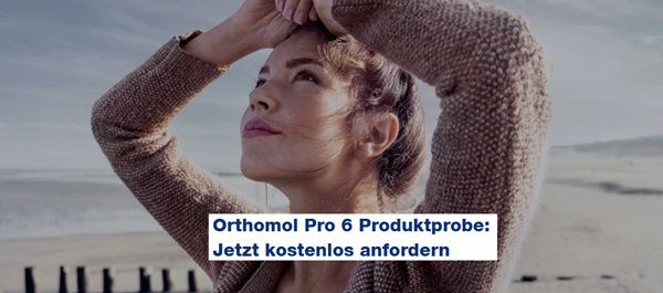 Produktprobe von Orthomol Pro 6 gratis anfordern