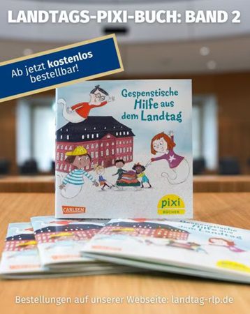 Pixi Buch gratis: Gespenstische Hilfe aus dem Landtag