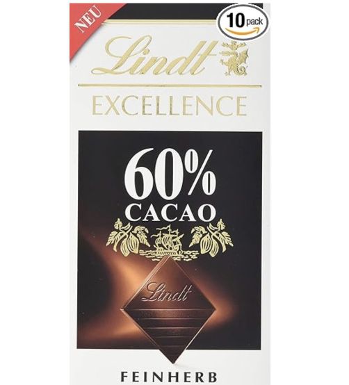 10x Lindt Excellence Edelbitter-Schokolade 60% Kakao für 18€ (statt 29€)