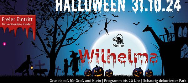 Wilhelma Stuttgart: Am 31.10.2024 freier Eintritt für Kinder im Halloween Kostüm