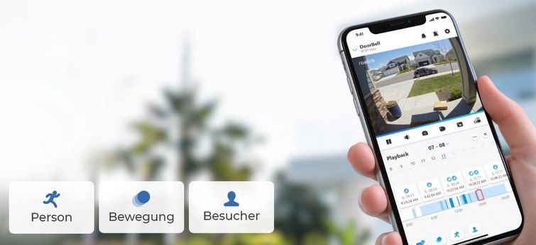 Reolink Video Türklingel mit Personenerkennung & Chime für 97,99€ (statt 123€)