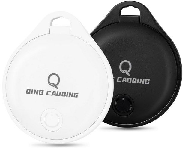 AirTag Alternative ⚪⚫ 2x QING CAOQING Smart Tag (nur iOS) für 9,99€ (statt 20€)