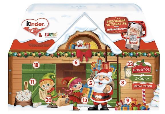 kinder Mix Adventskalender 3D Haus für 8,54€ (statt 12€)