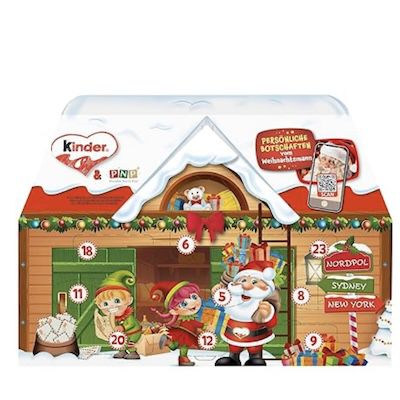 kinder Mix Adventskalender 3D Haus für 8,54€ (statt 12€)