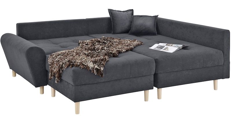 HOME AFFAIRE Ecksofa Rice L Form für 599,94€ (statt 740€)