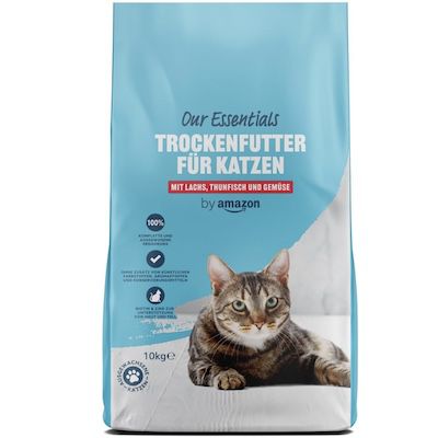 10kg by Amazon Trockenfutter für Katzen mit Lachs, Thunfisch und Gemüse ab 10,53€ (statt 30€)