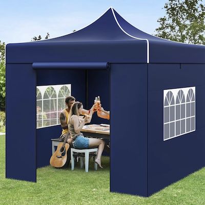 YITAHOME 3x3 m Pop up Pavillon mit 4 Seiten für 77€ (statt 110€)