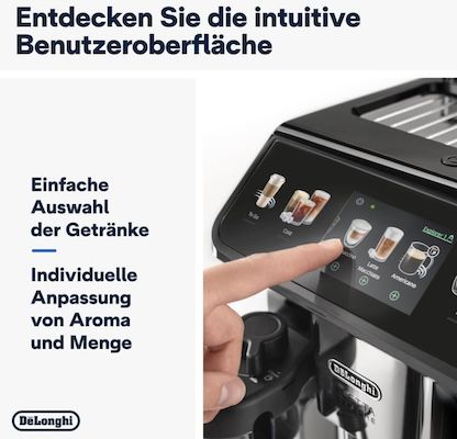 DeLonghi Eletta Explore Cold Brew Kaffeevollautomat mit Milchsystem für 1.000€ (statt 1.149€)