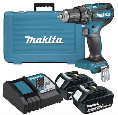 Makita Akku Bohrschrauber mit 2x Akku und Ladegerät für 300€ (statt 335€)