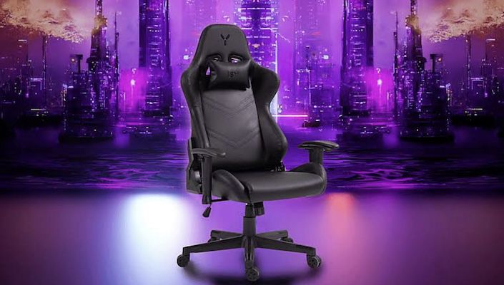 ISY IGC 500 Gaming Stuhl in Schwarz für 129€ (statt 179€)