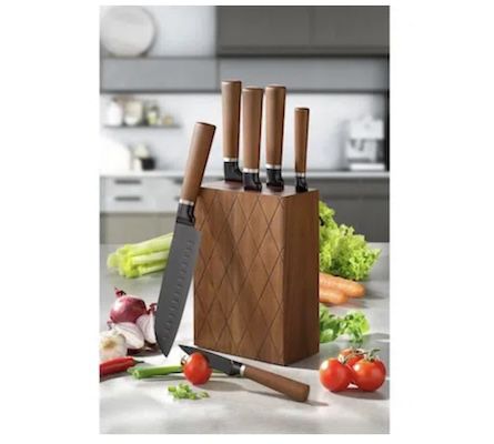 🔥LIDL Sale mit bis zu  77% z.B. 7 tlg. Messerset mit Messerblock für 35,94€ (statt 50€)