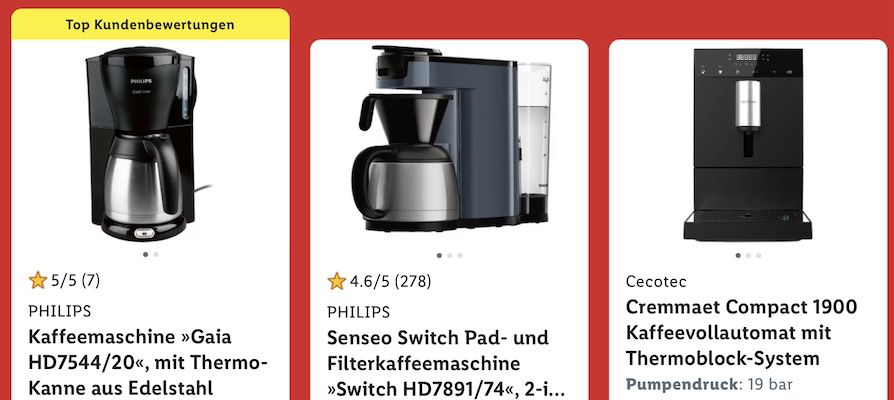 🔥LIDL Sale mit bis zu  77% z.B. 7 tlg. Messerset mit Messerblock für 35,94€ (statt 50€)