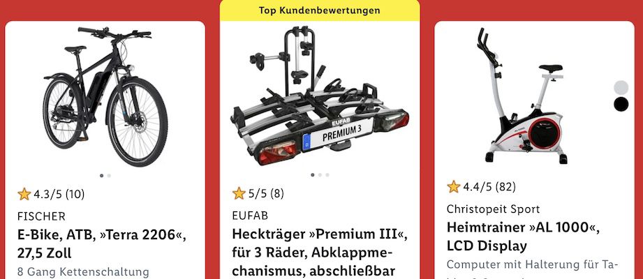 🔥LIDL Sale mit bis zu  77% z.B. 7 tlg. Messerset mit Messerblock für 35,94€ (statt 50€)