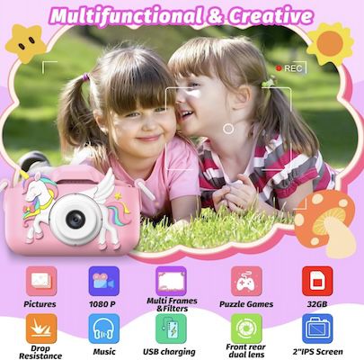 📸 masterbee Digital Kinderkamera mit 1080P HD für 17,99€ (statt 33€)