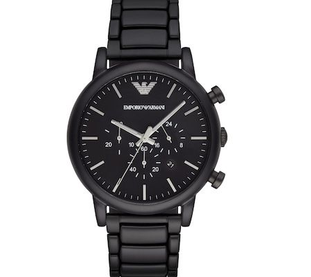 Emporio Armani Herren Edelstahluhr für 197,99€ (statt 286€)