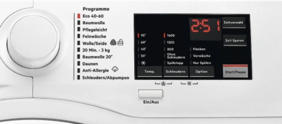 AEG L6FBF56490   9kg Waschmaschine mit 1.400 U/Min. für 399€ (statt 530€)