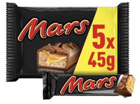 🍫5x 45g Mars Schokoriegel für 1,79€