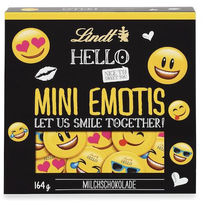 🍫164g Lindt HELLO Mini Emotis Schokolade für 5,39€ (statt 7€)