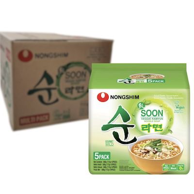 🍜 40x 112g NONGSHIM – Instant Nudeln Soon Veggie für 44€ (statt 64€)