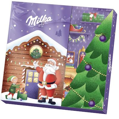 🍫🎅163g Milka 3D Bastel Adventskalender für 8,99€ (statt 13€)