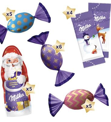 🍫🎅163g Milka 3D Bastel Adventskalender für 8,99€ (statt 13€)