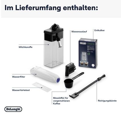 DeLonghi Dinamica Plus ECAM382.70.B Kaffeevollautomat für 649,99€ (statt 755€)