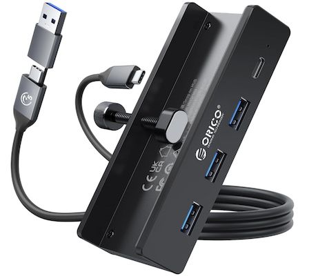 ORICO USB Hub mit 3x USB A 3.0 und 1x USB C 3.0 für 19,38€ (statt 32€)